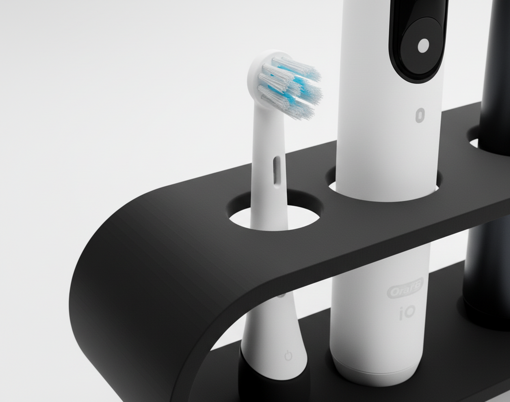 Stand Holder for 2 Oral-B iO Toothbrushes and 2 Heads