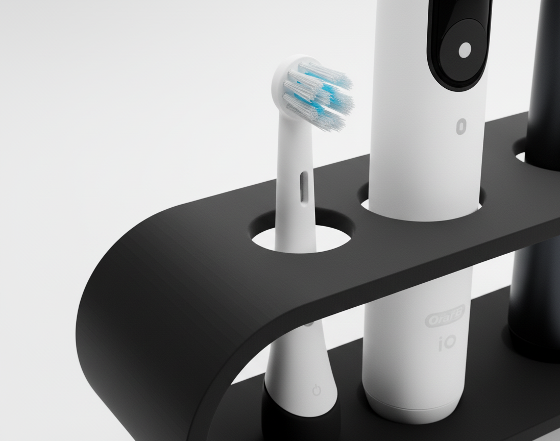 Stand Holder for 2 Oral-B iO Toothbrushes and 2 Heads