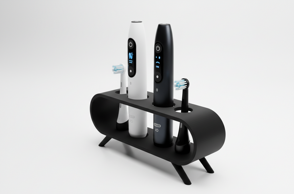 Stand Holder for 2 Oral-B iO Toothbrushes and 2 Heads