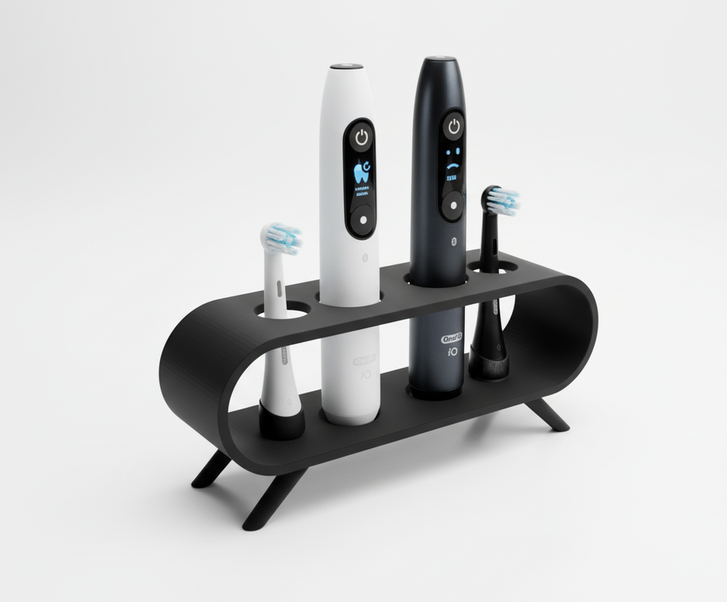 Stand Holder for 2 Oral-B iO Toothbrushes and 2 Heads