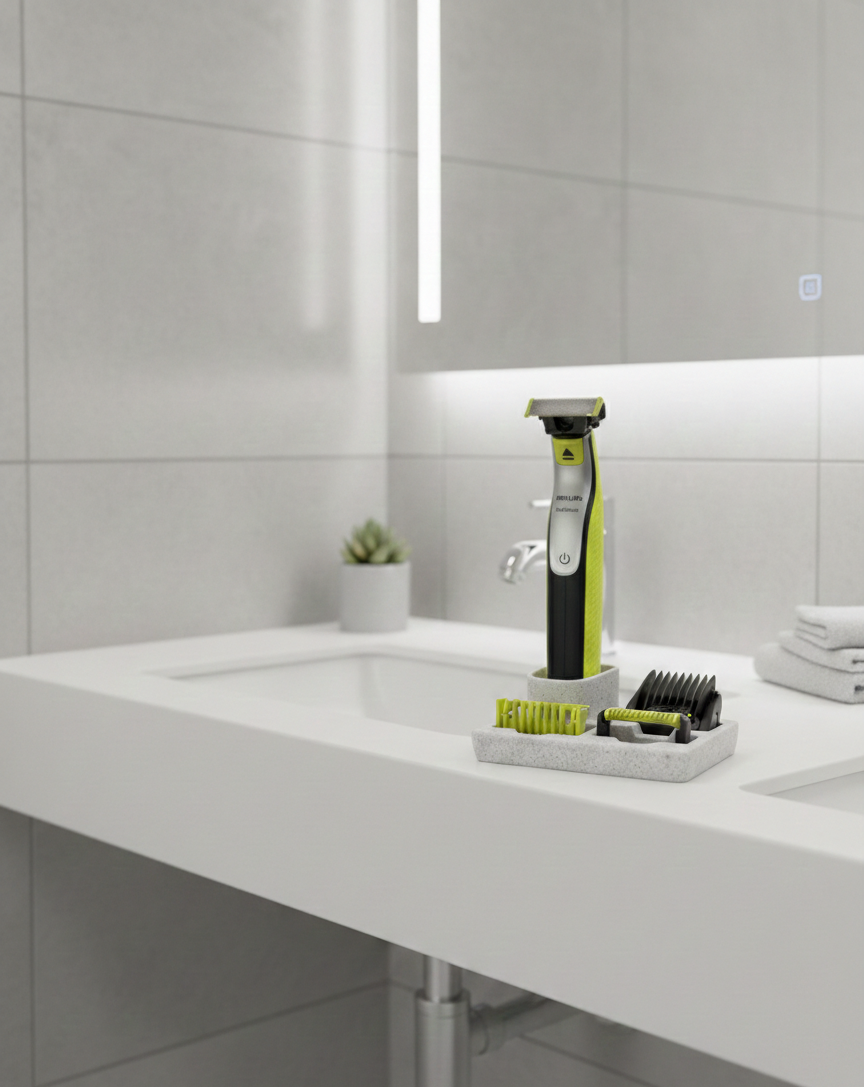Philips OneBlade Stand – Holder with storage for 3 blades / attachments