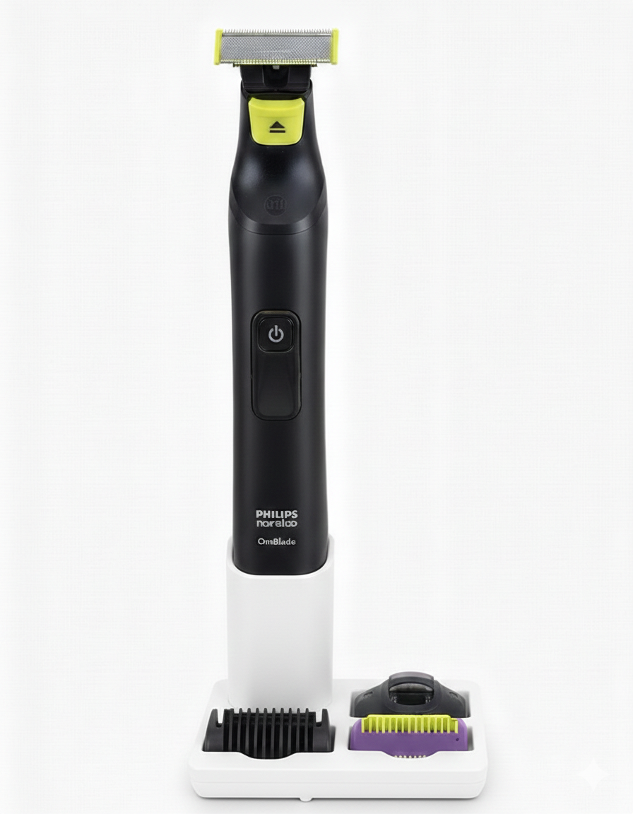 Philips OneBlade Stand – Holder with storage for 3 blades / attachments